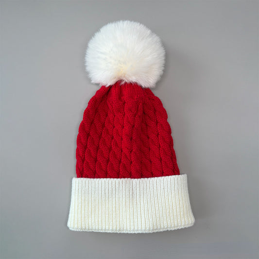 Cable Knit Bell Hat