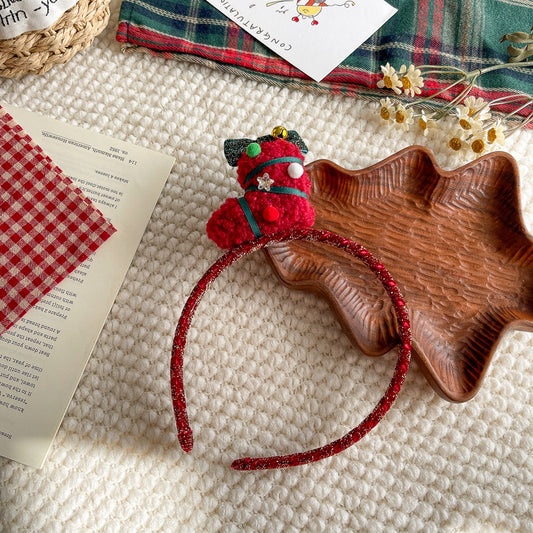 Cute Cartoon Plush Hair Accessory