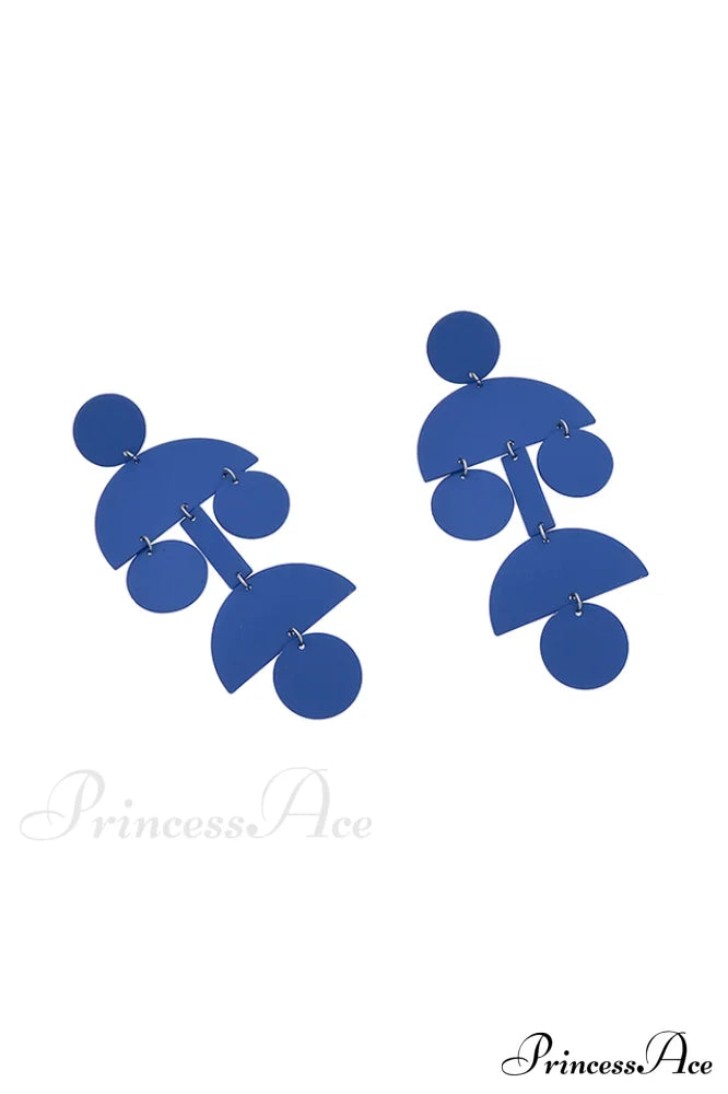 Acrylic Geometric Stylish Long Earrings