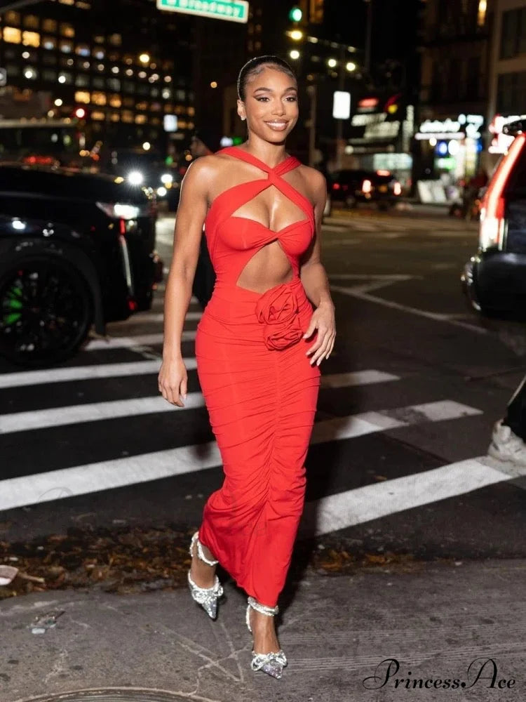 Adalaide Elegant Maxi Dress