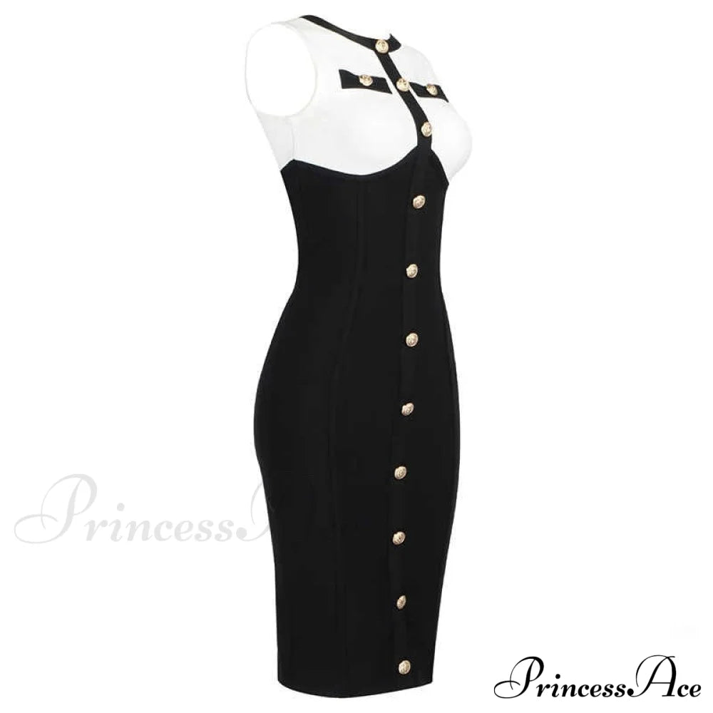 Amandine Elegant Midi Dress Dresses