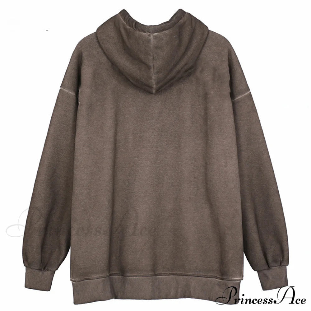 Angel Dark Print Streetwear Hoody Jacket