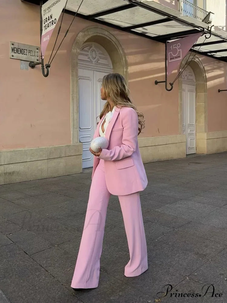 Aphrodite Single Graceful Breasted Blazer Blazers