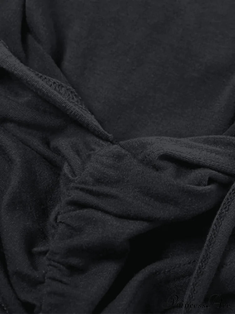 Bandage Wrap Graceful Mini Skirt Tops&Tees