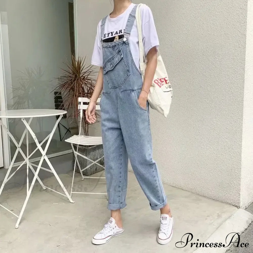 Blue Vintage Quality Fashion Women Pant Woman High Waist Denim Pants Wide Leg Clothing Jean