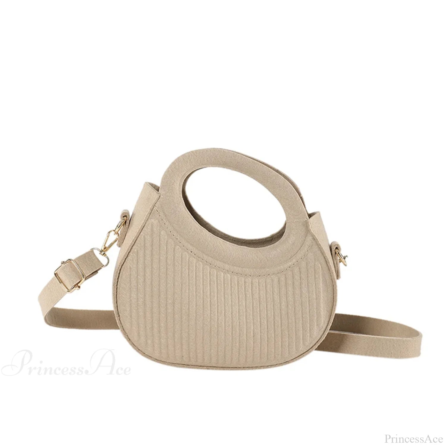 Candy Color Top-Handle Crossbody Casual Women’s Handbag Khaki handbag-250126