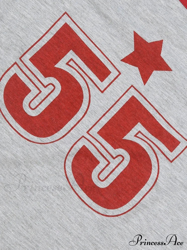 Contrast Trim Cropped Trendy Halter Tank Top Long Sleeves