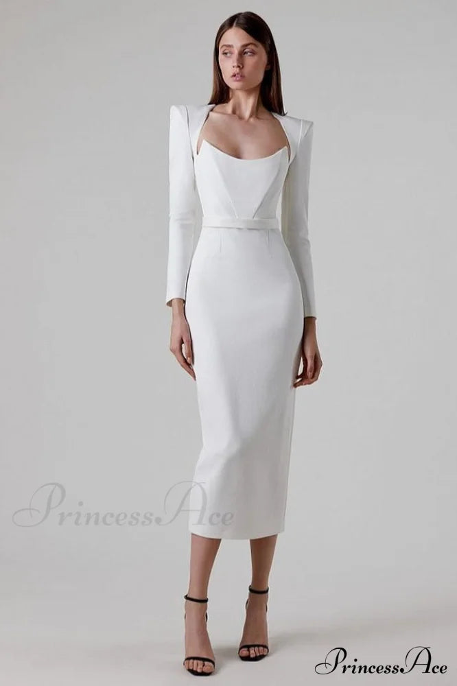 Delilah Bandage Stylish Midi Dress