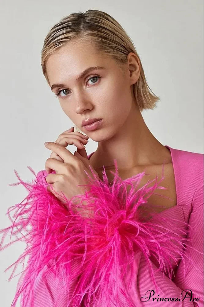 Faina Mini Stylish Dress Pink Dress