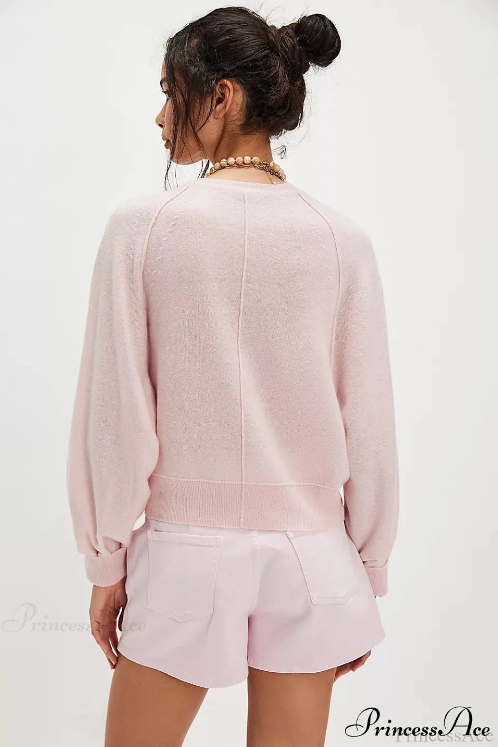 French Vintage Loose Long-Sleeve Knit Top