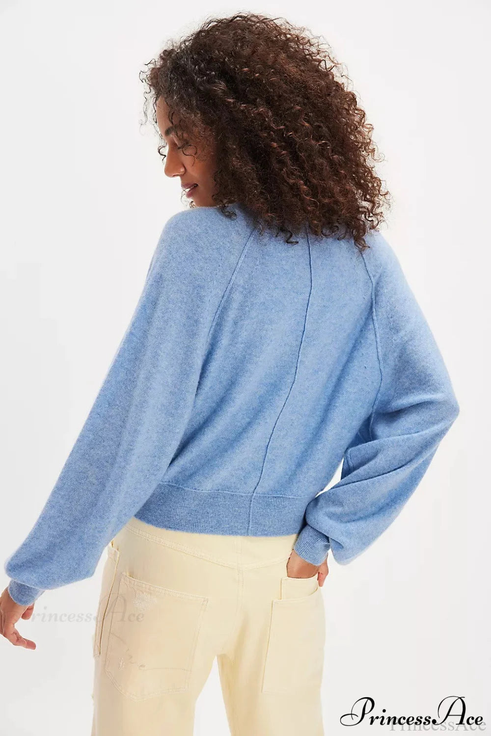 French Vintage Loose Long-Sleeve Knit Top