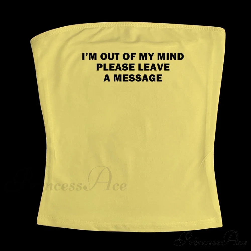 Graphic Text Cami Top - Free From Label