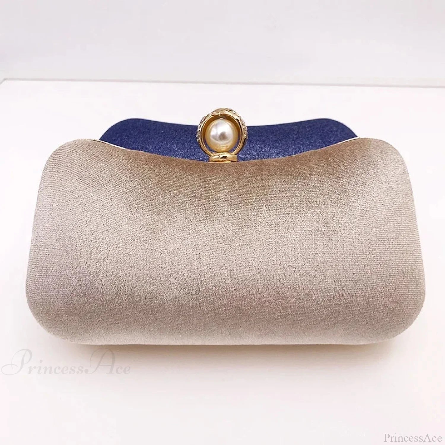 Green Vintage Wedding Evening Clutch Bag Apricot / 20x5x11cm clutchbag-250126