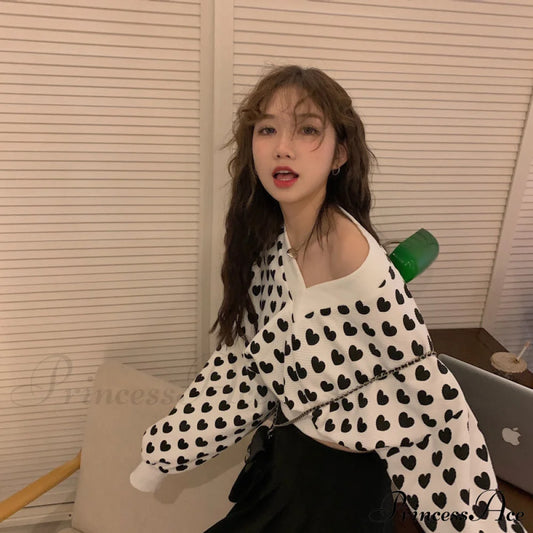 Harajuku Oversize Fashion Korean Y2K Brief Female Sweatshirt