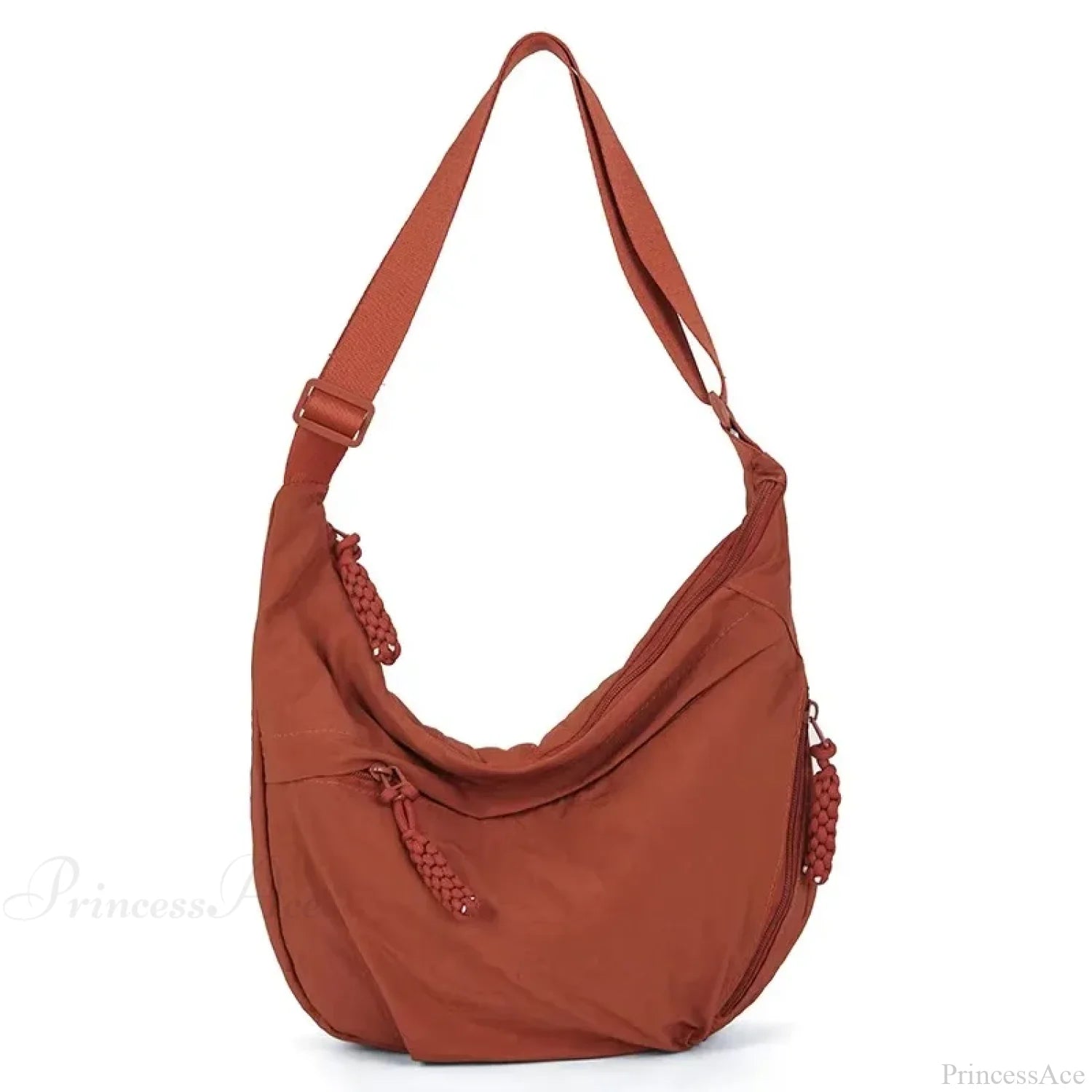 High Capacity Nylon Crossbody Messenger Orange crossbody-250126