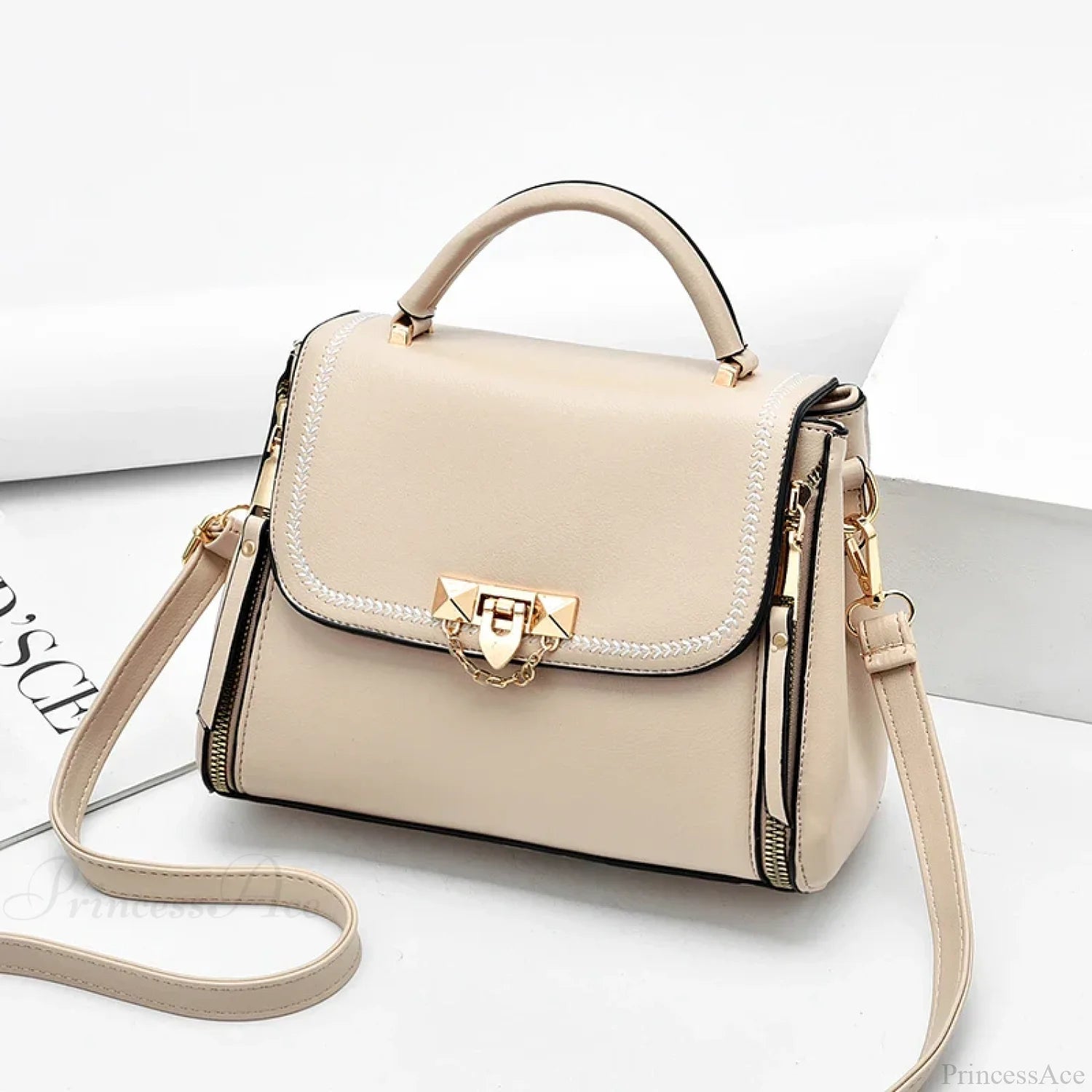 High-Quality Travel Crossbody Handbag Khaki handbag-250126