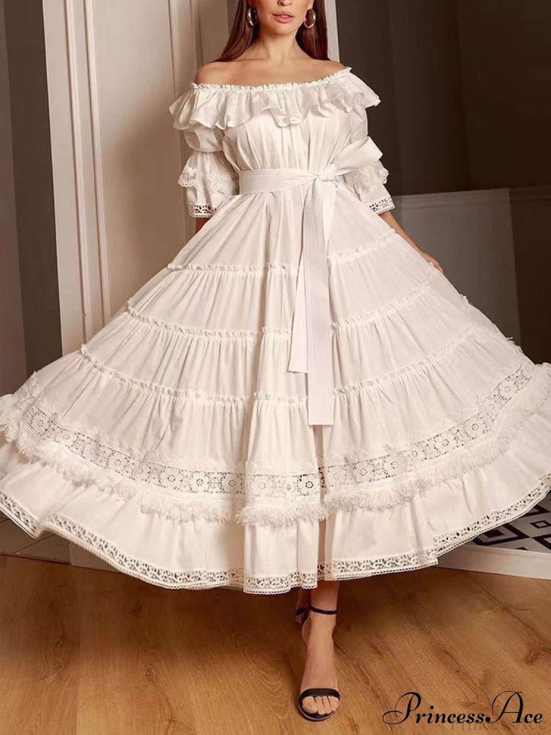 Kylie Elegant Midi Dress