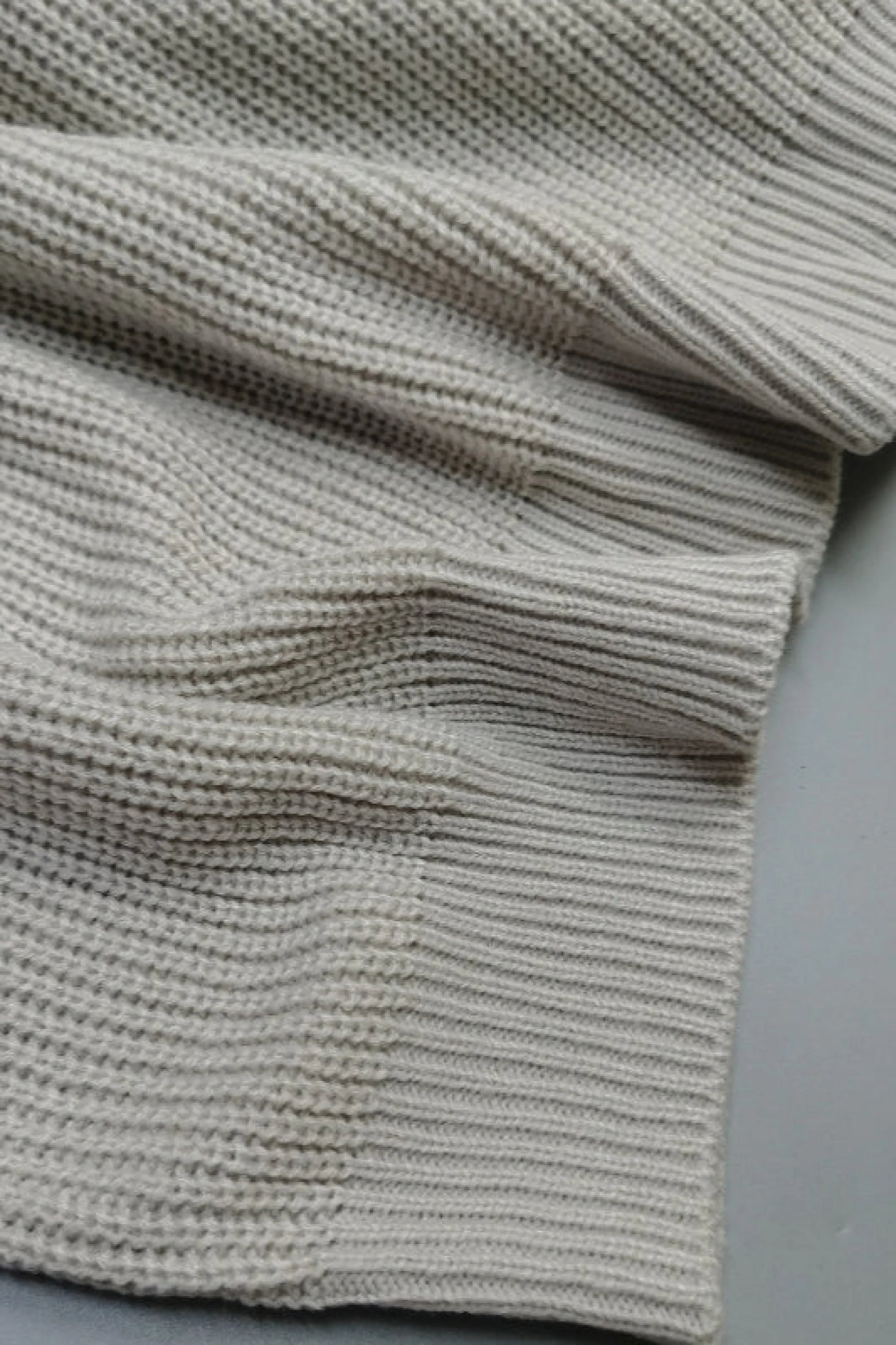 Loose Fit V-Neck Knit Sweater