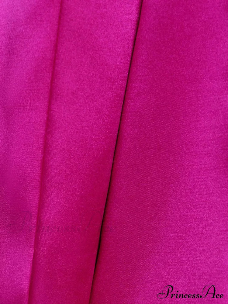 Magenta Blazer Stylish And Pants Set