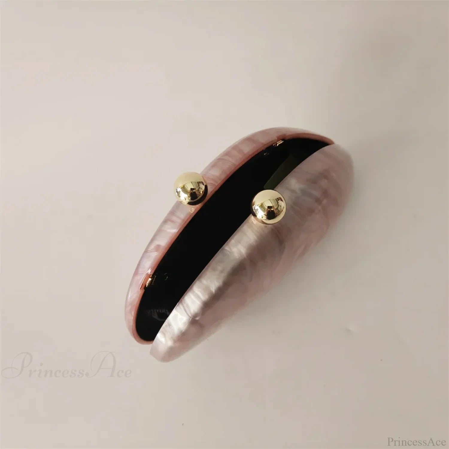 Mini Blue Light Pink Acrylic Box Evening Clutch Bag clutchbag-250126