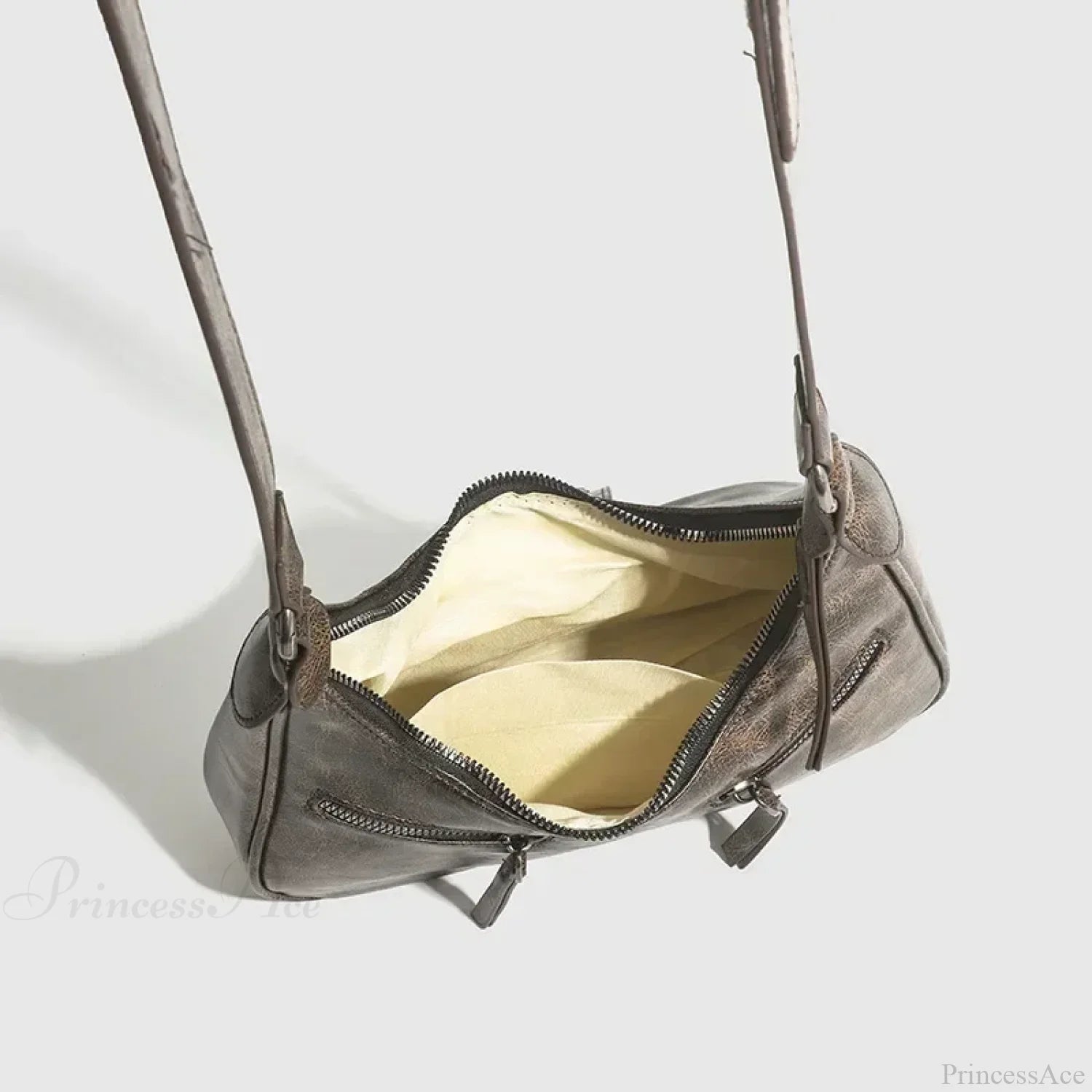 Retro Belt Design PU Leather Shoulder Bag shoulder-250126