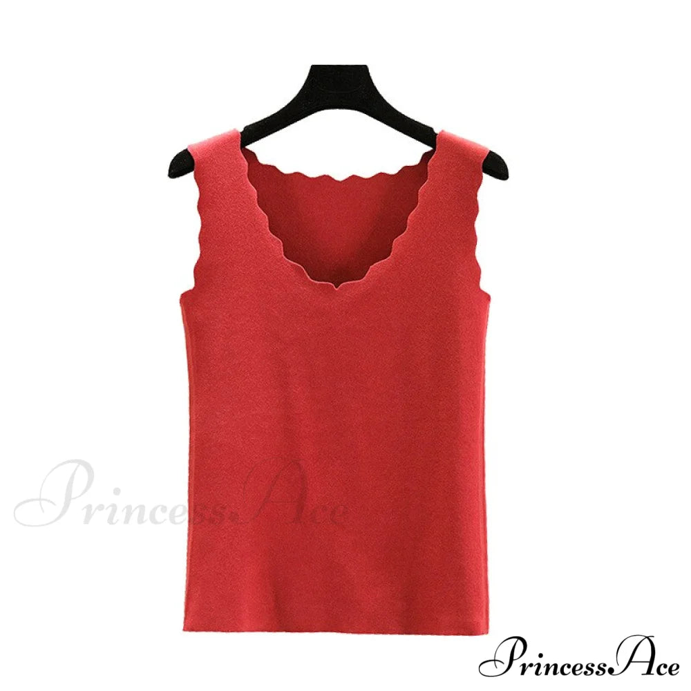 Seamless Thermal Underwear Tops