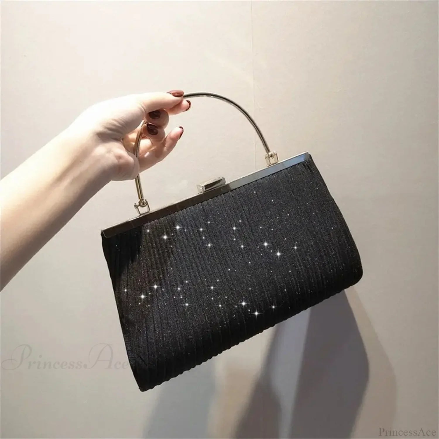 Sequin Moon Evening Clutch Bag Shoulder Bag clutchbag-250126