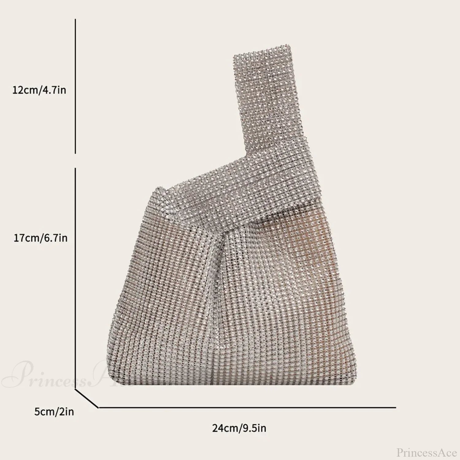 Sequin Rhinestone Sparkly Evening Wristlet wristlet-250126