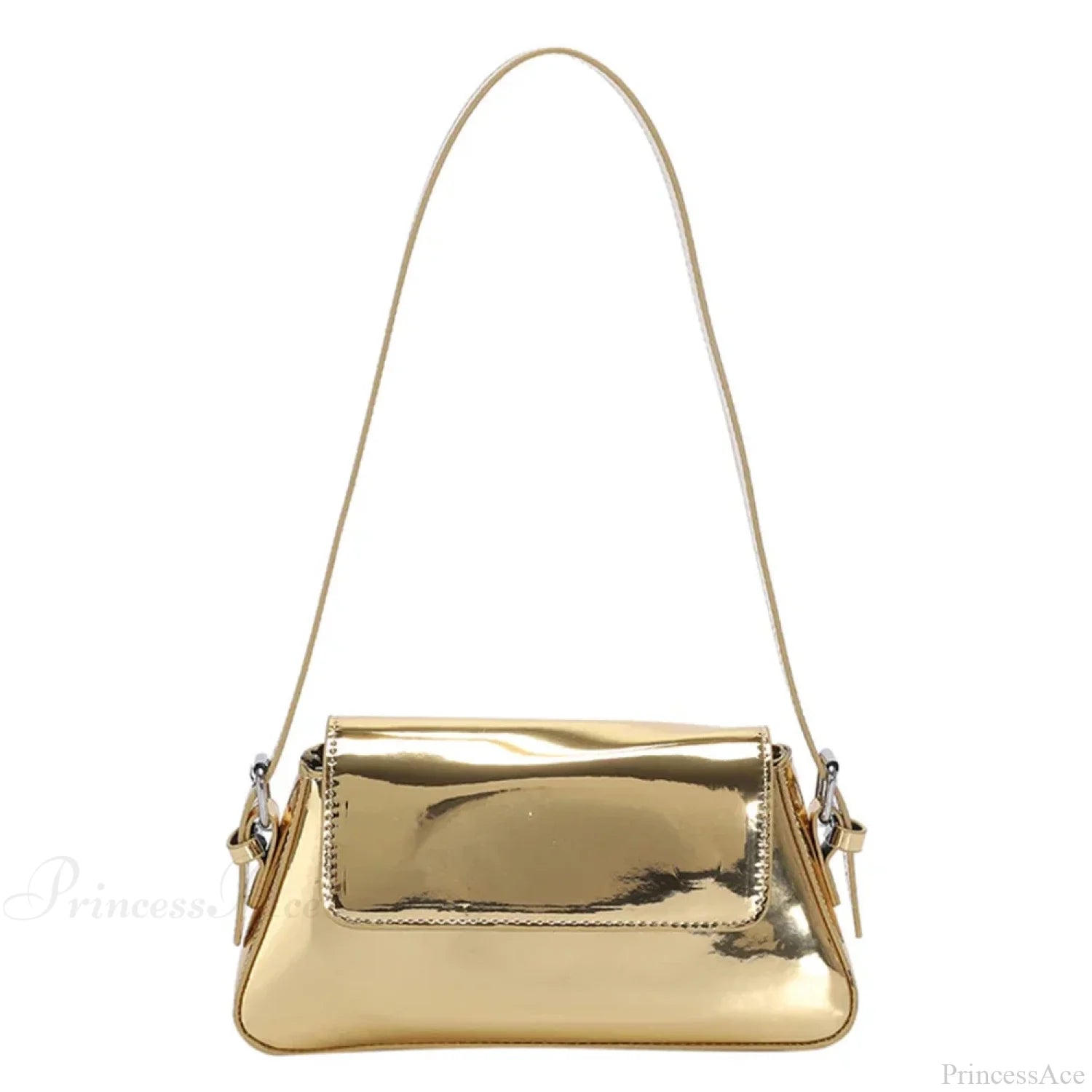 Shiny Shoulder Chain Satchel Wedding Cocktail Clutch Bag Gold6 clutchbag-250126