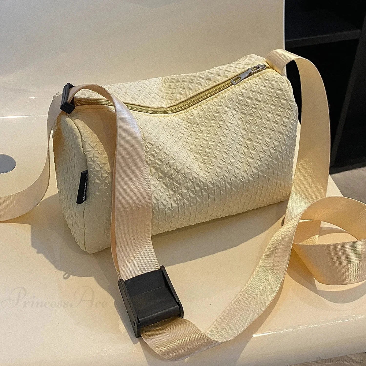 Strawberry Corduroy Mini Crossbody Yellow crossbody-250126